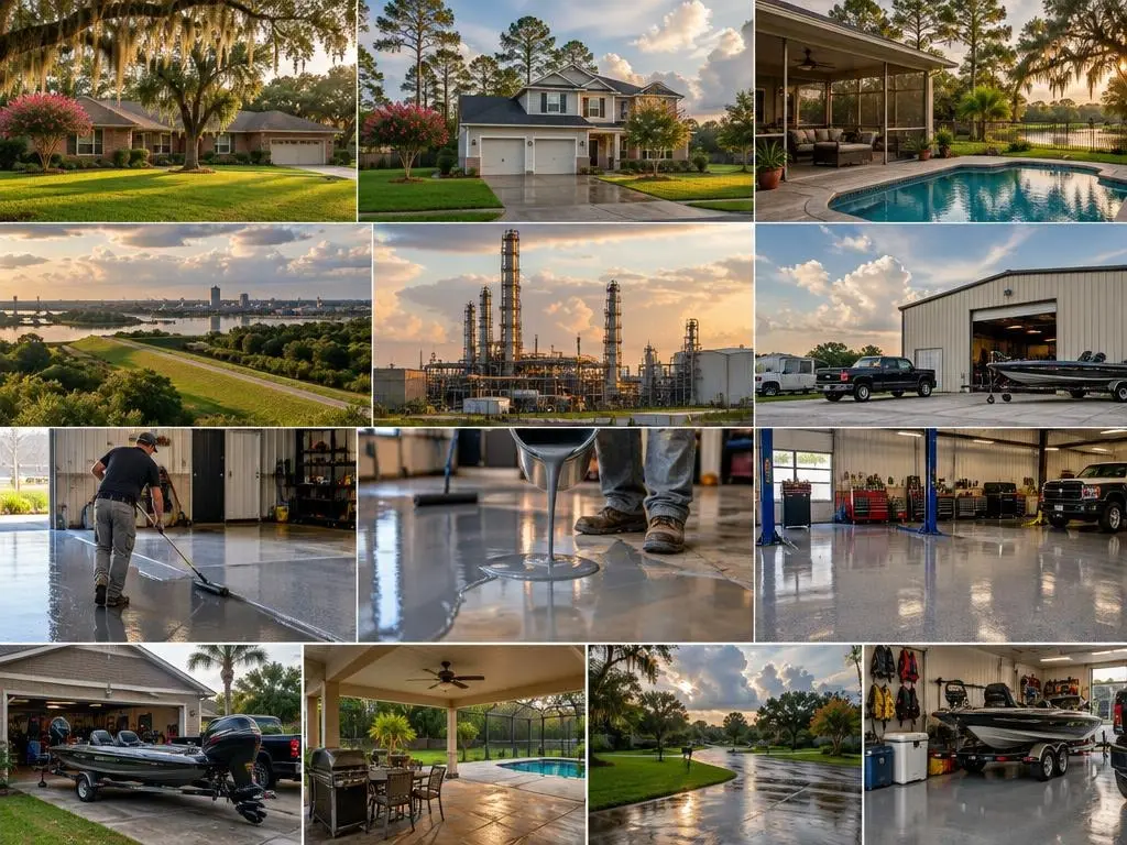 Commercial & Industrial Floor Epoxy in Baton Rouge, LA