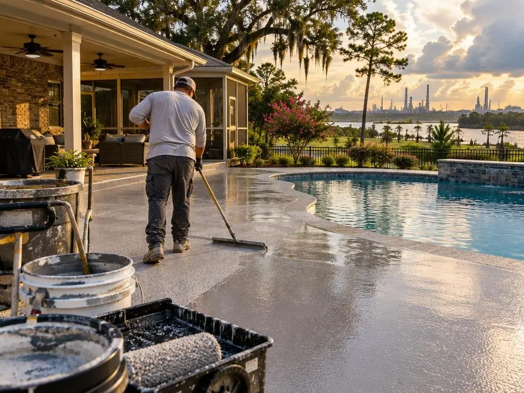 Patio, Porch & Pool Deck Coatings in Baton Rouge, LA
